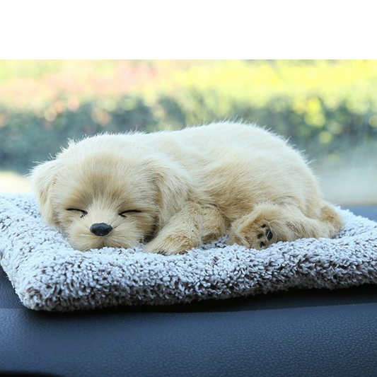 Sleepy Tails - Golden Retriever - Sleeping