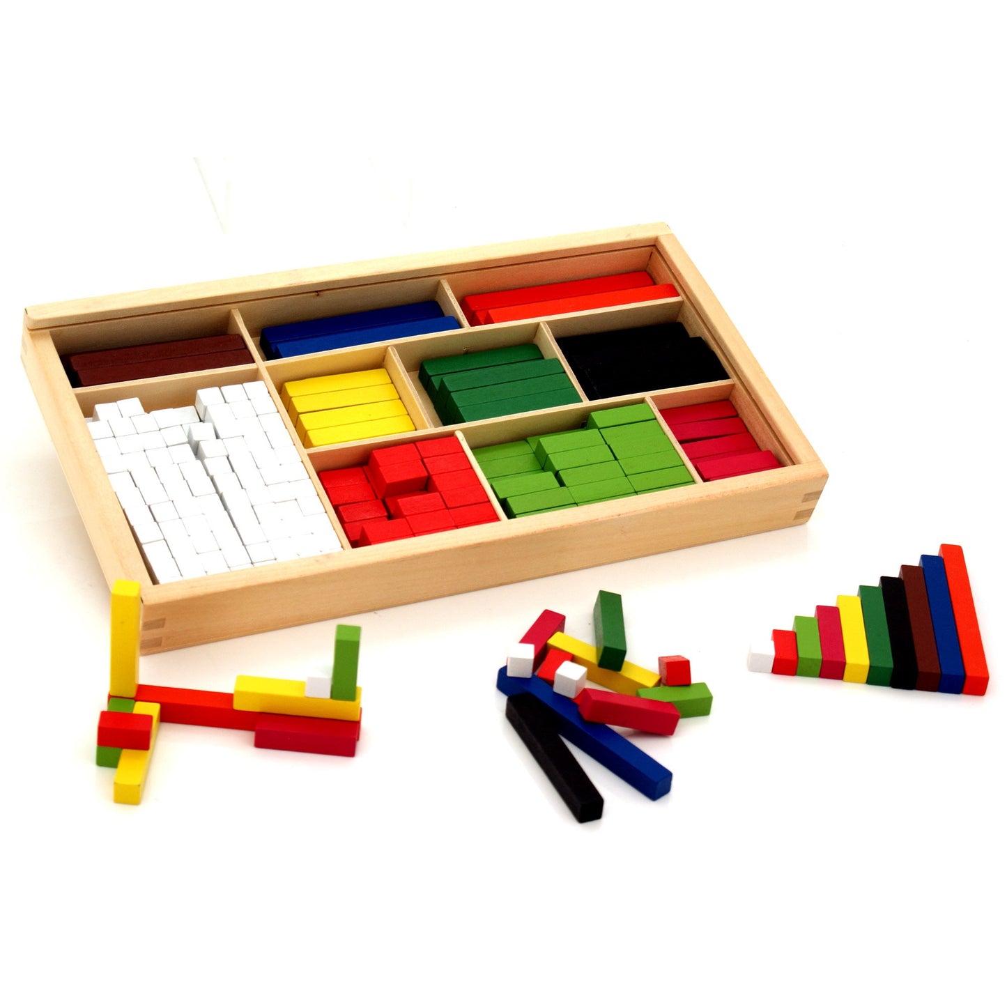 Viga - Maths Blocks Cuisenaire Rods - Timbertime Toys