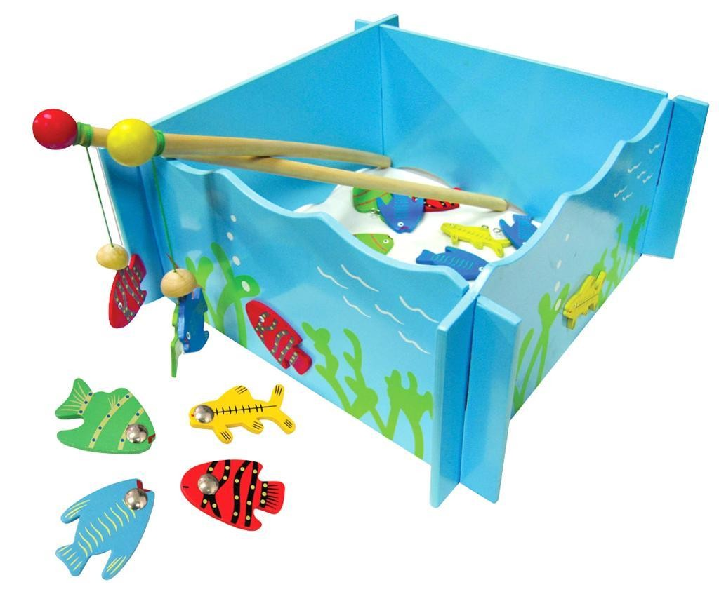 Fun Factory - Wooden magnetic fishing game - Timbertime Toys