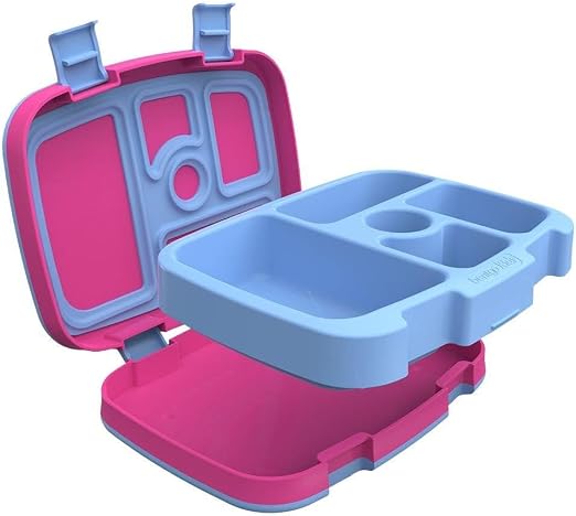 Bentgo Kids Durable & Leak-Proof Children's Lunch Box  - Butterlies & Rainbows