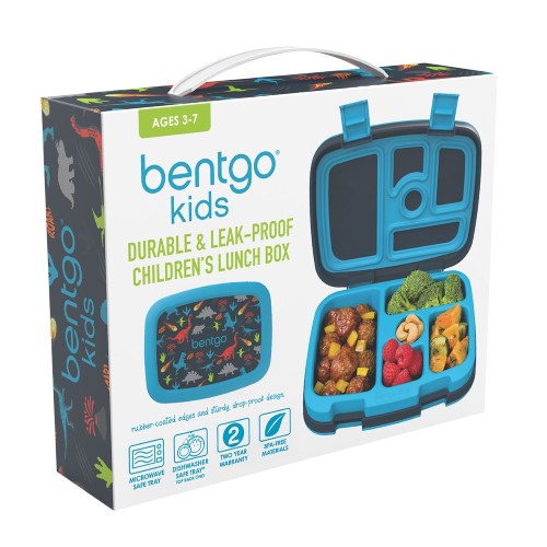 Bentgo Kids Durable & Leak-Proof Children's Lunch Box - Dinosaur Design