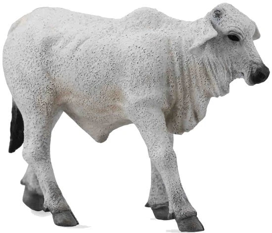 Collect A Animal Figurine White Brahman Calf