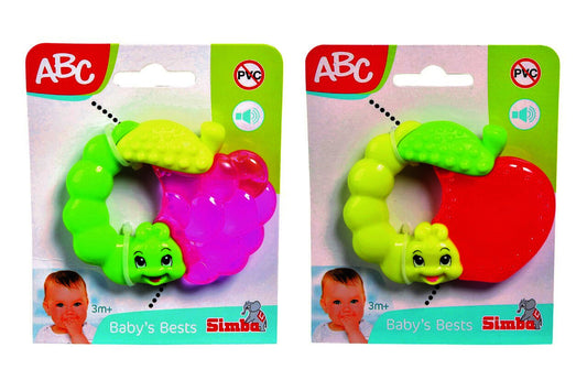 ABC Cooling Fruits Teething Ring