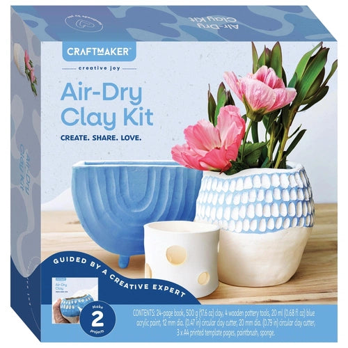 Craftmaker Air-Dry Clay Kit