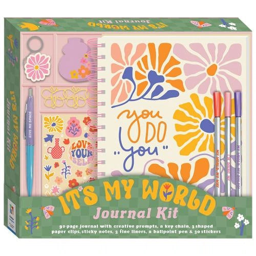 Hinkler 'It's My World' Journal Kit
