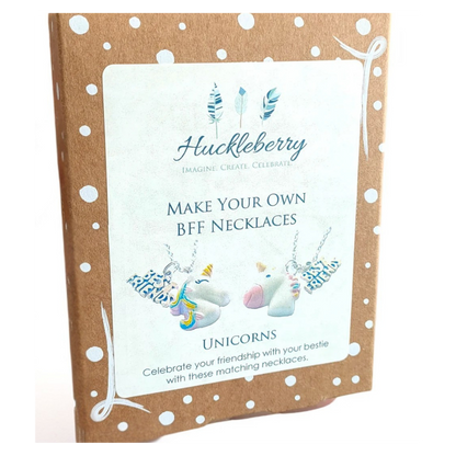Huckleberry - Make Your Own BFF Necklaces Unicorns - Timbertime Toys