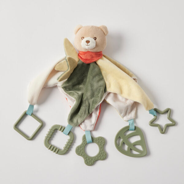 Jiggle & Giggle Hugglies Infant's Bear Comforter