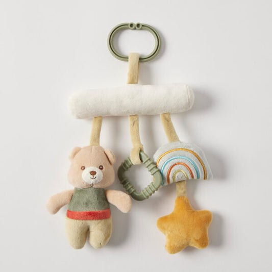 Jiggle & Giggle Hugglies Bear Activity Bar - Timbertime Toys