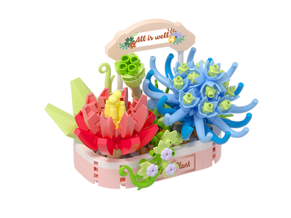 Koko Bricks Blessings of Succulents Series - Winner's Circle - 271pcs