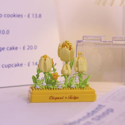 Koko Bricks Preserved Flowers Series - Tulip - 295pcs