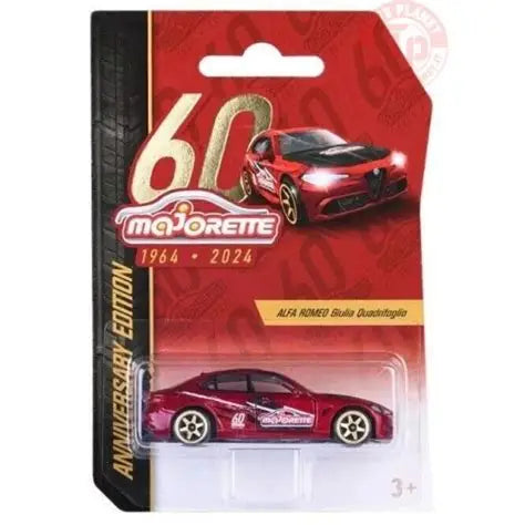 Majorette 60 Year Anniversary Edition Alpha Romeo Giulia Quadrifoglio