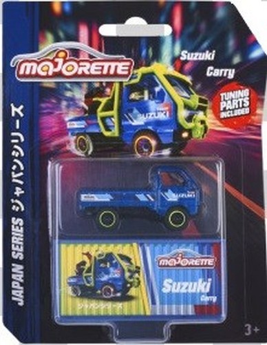 Majorette Japan Series Suzuki Carry with Tuning Parts included Diecast Toy Van