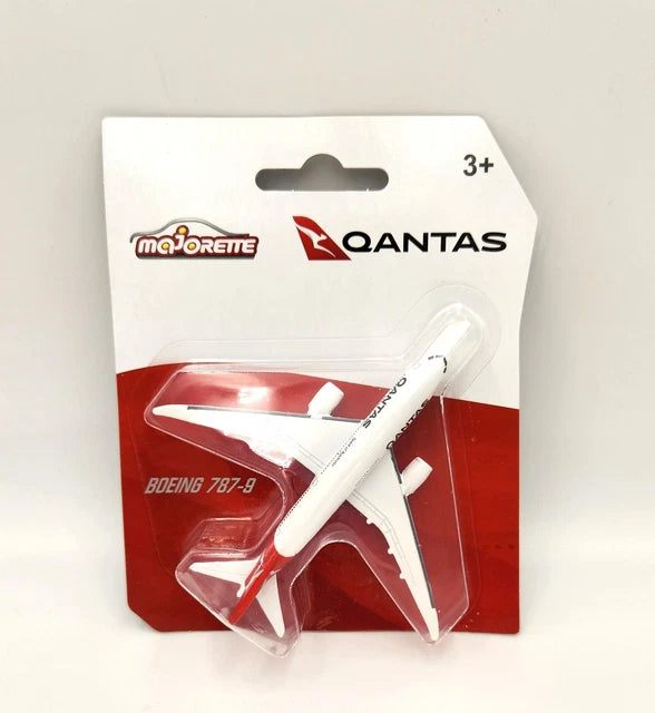 Majorette QANTAS Boeing 787-9 Diecast Toy Airplane