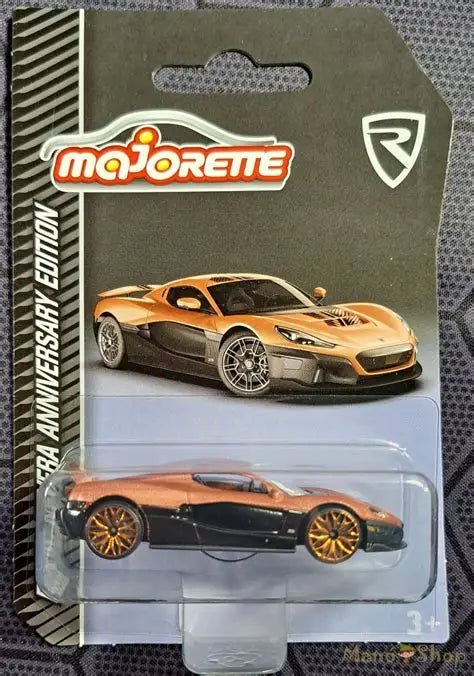 Majorette  Van Rimac  Nevera Edition - Gold Diecast Toy Vehicle