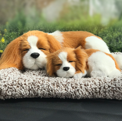Sleepy Tails - King Charles Spaniel - Sleeping
