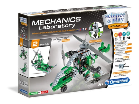 Clemontoni - Mechanics - Airboats and Helicopters - Timbertime Toys