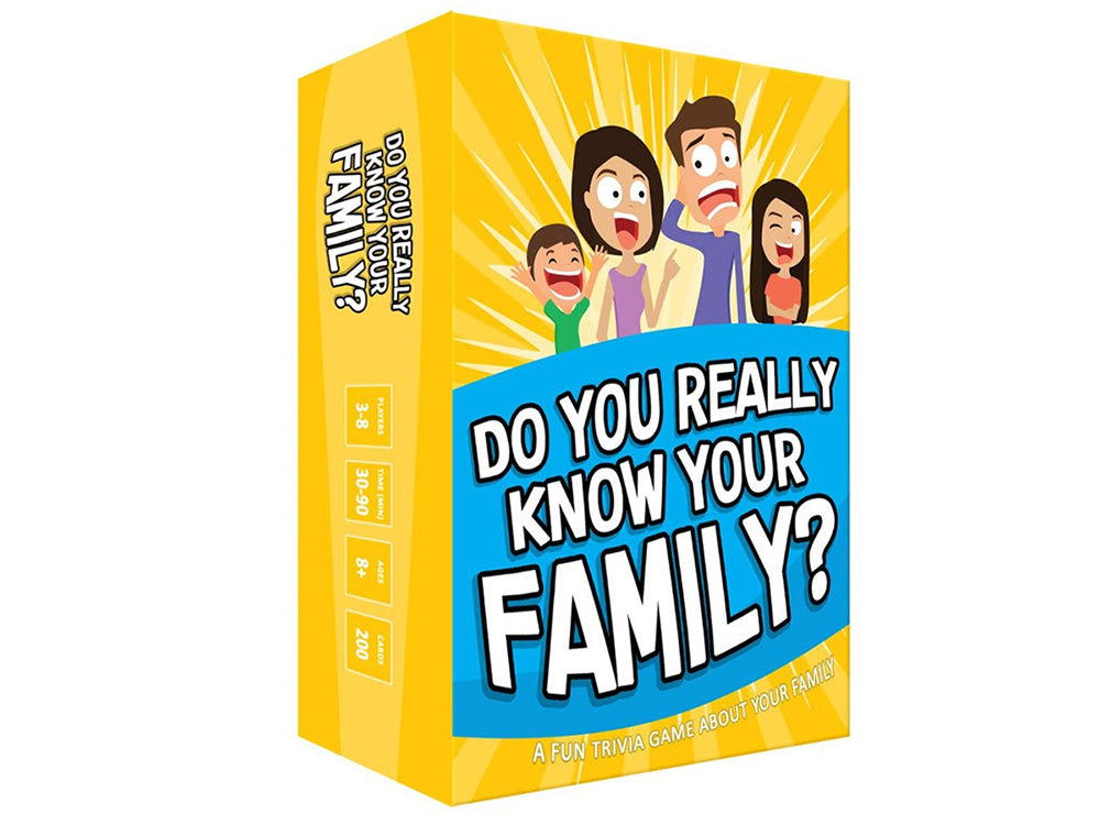 Do You Really Know Your Family Card Game