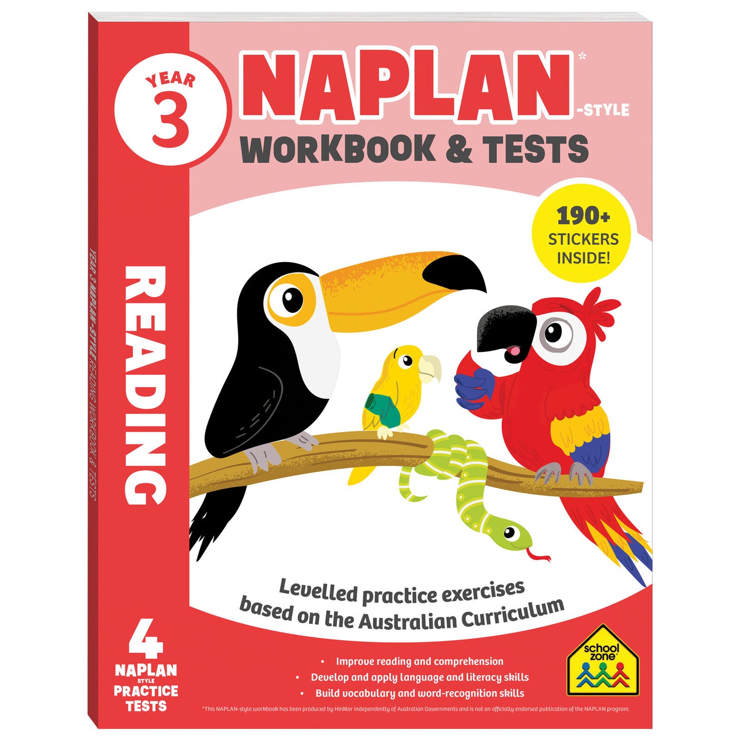 Naplan Style Year 3 Workbook and Tests - Reading