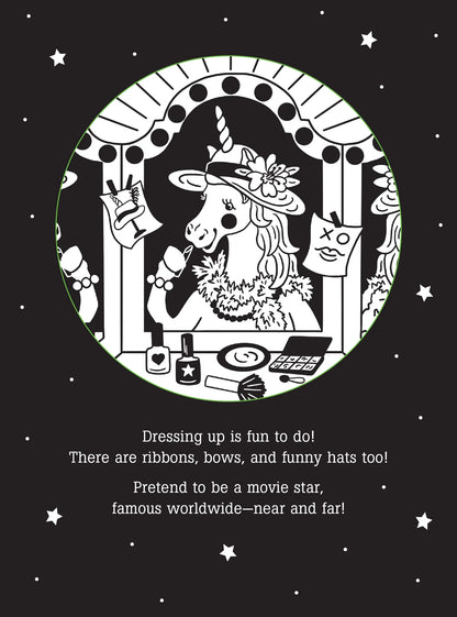 Peter Pauper Bedtime Shadow Book - Unicorn's Magical Day