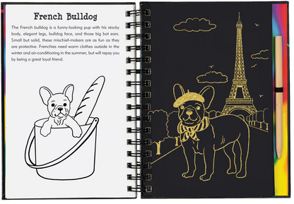 Peter Paupoer Scratch & Sketch Book - Puppies