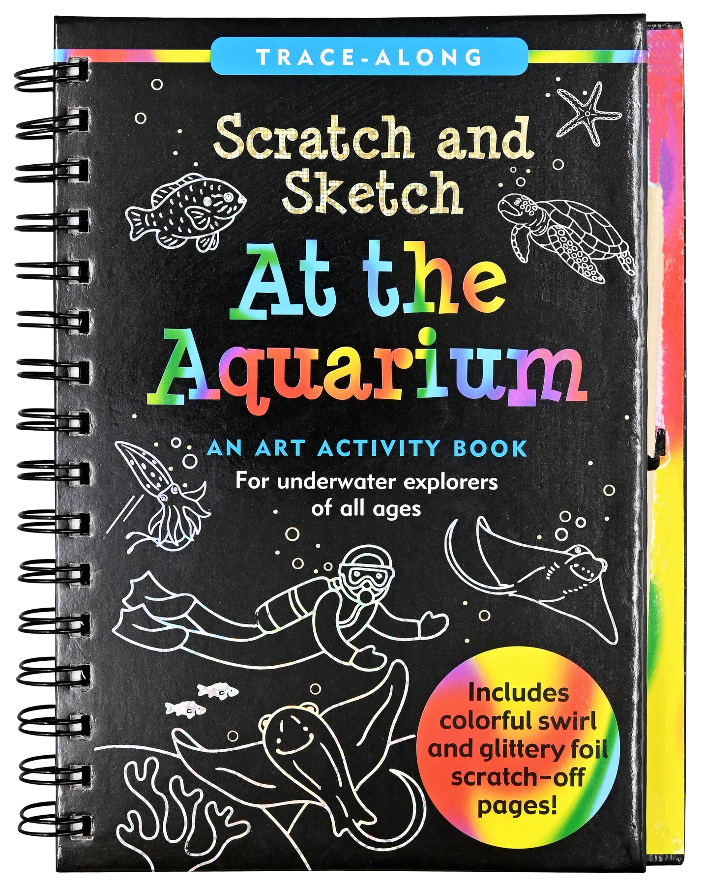 Peter Paupoer Scratch & Sketch Book - At The Aquarium