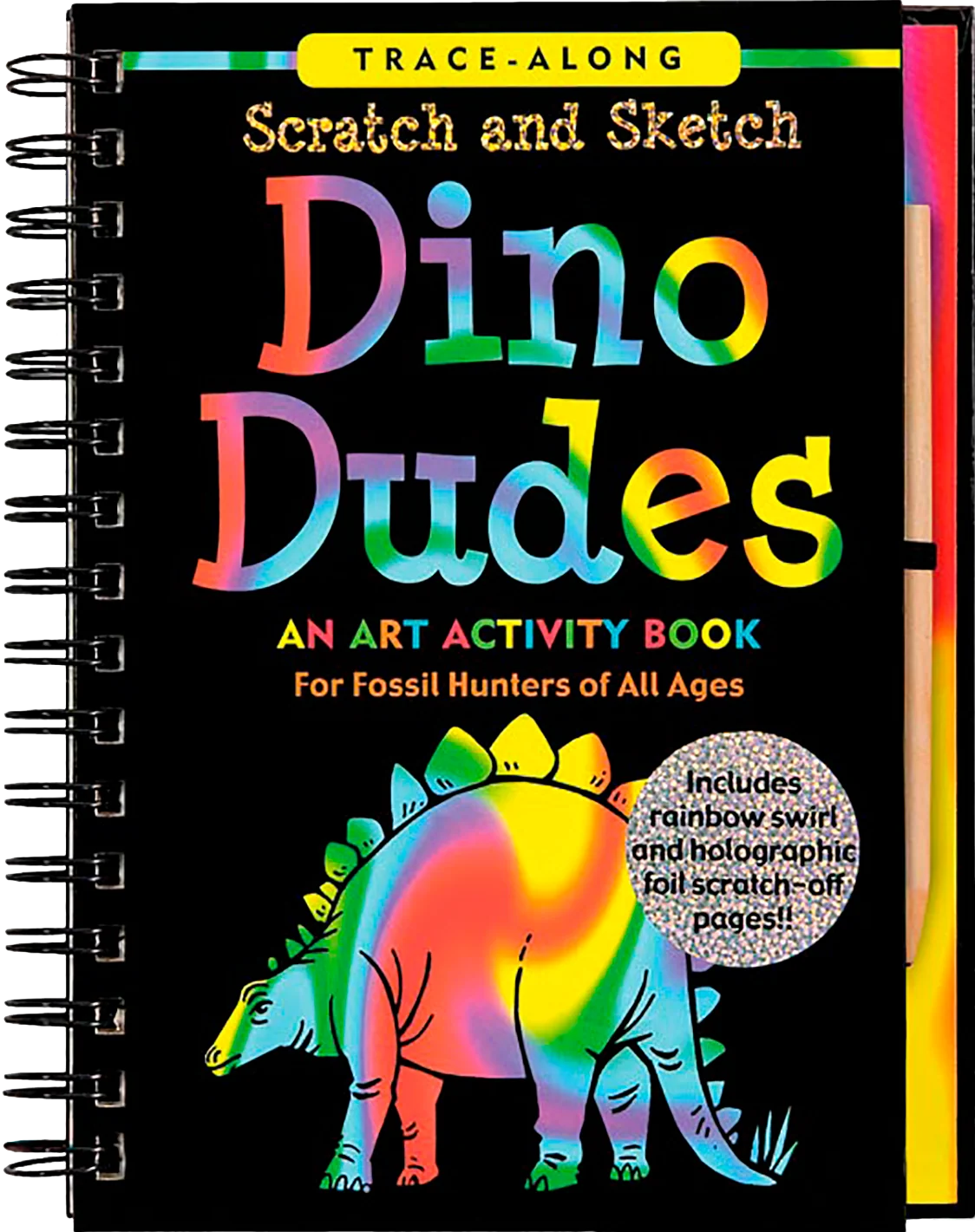 Peter Paupoer Scratch & Sketch Book - Dino Dudes