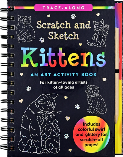 Peter Pauper Scratch & Sketch - Kittens