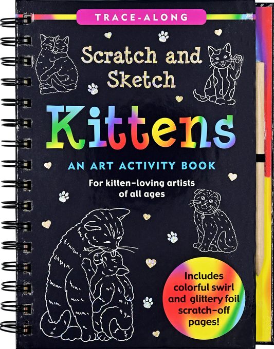Peter Pauper Scratch & Sketch - Kittens