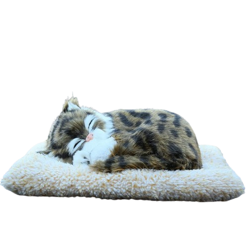 Sleepy Tails - Tiger Cat - Sleeping