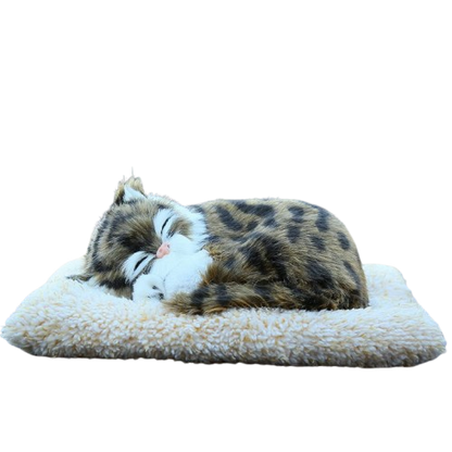 Sleepy Tails - Tiger Cat - Sleeping