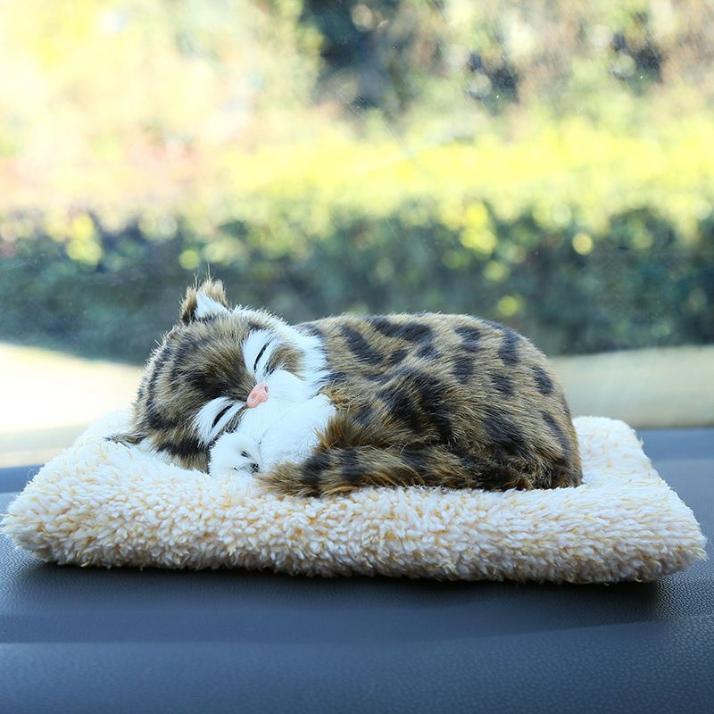 Sleepy Tails - Tiger Cat - Sleeping