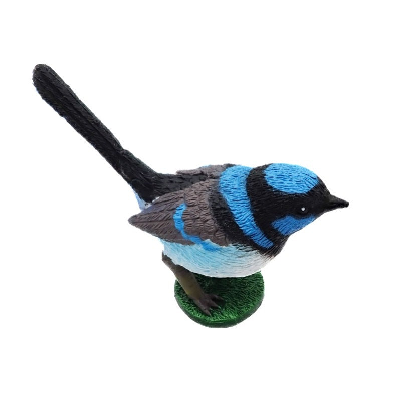 Animals of Australia Figurine - Superb Fairy Wren (Blue Wren)