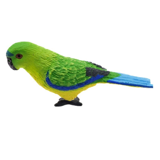 Animals of Australia Figurine - Orange Bellied Parrot - Timbertime Toys