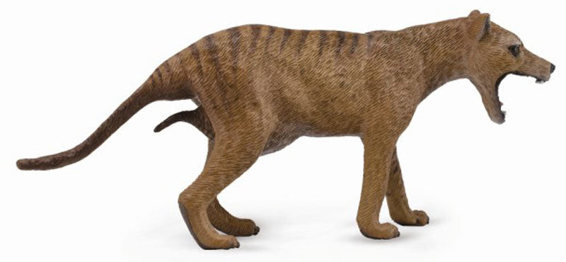 Animals of Australia Figurine - Thylacine (Tasmanian Tiger)
