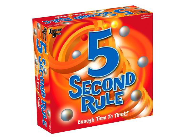 University Games - 5 Second Rule Board Game